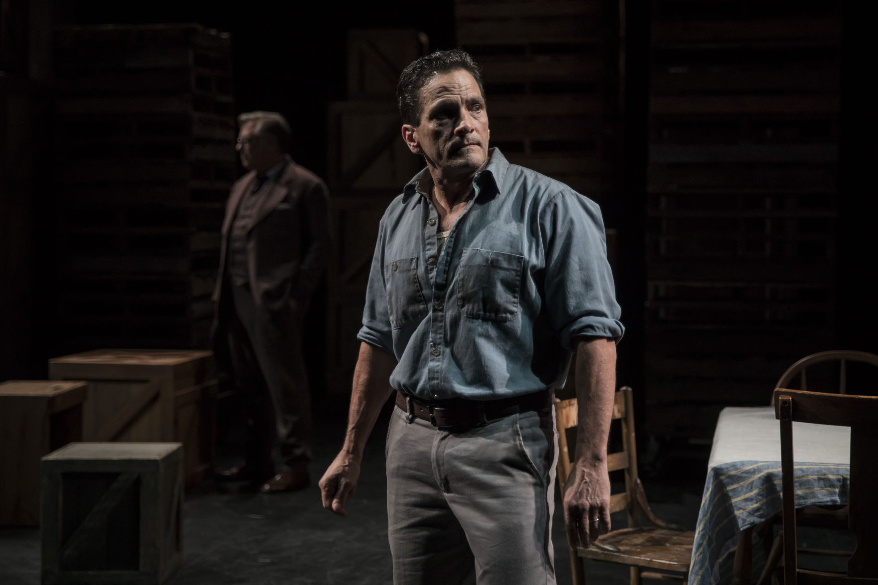 APT View from the Bridge Jim DeVita as Eddie Carbone